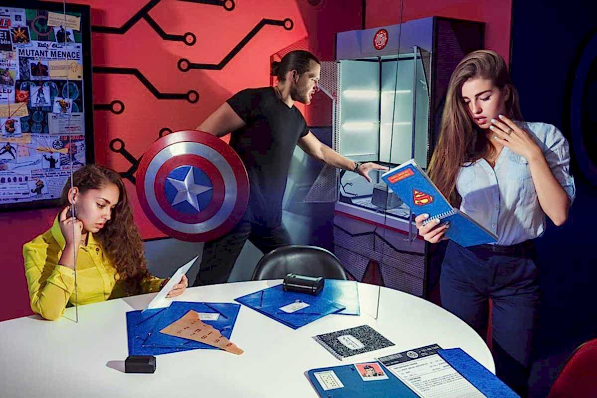 Детский квест Штаб супергероев