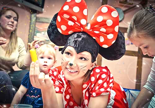 Аниматоры в детской студии