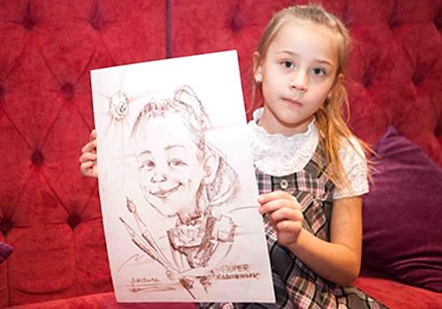 Шаржист на детский праздник