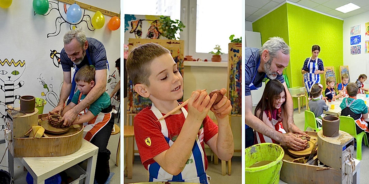 Гончарное искусство на детском празднике