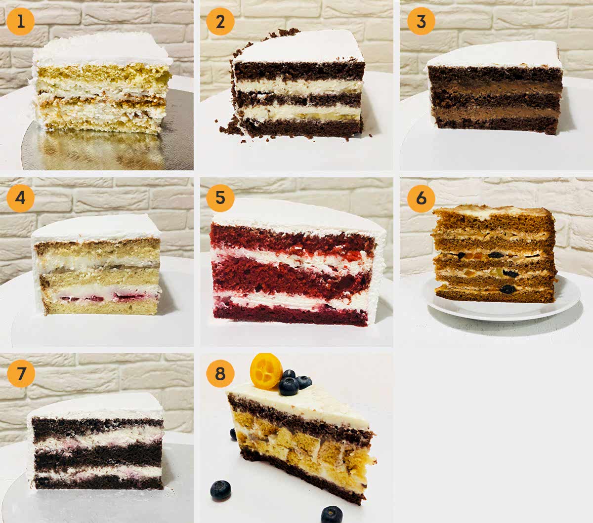 Начинки для тортов