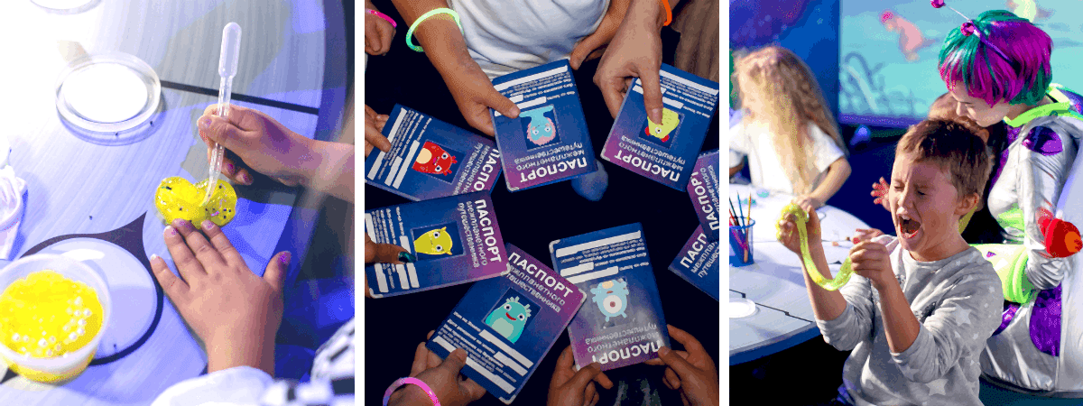 Мастер-класс по изготовлению лизуна на детский день рождения