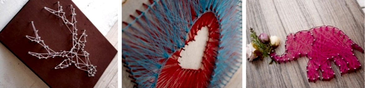 Детский мастер-класс по стринг-арту в Алматы