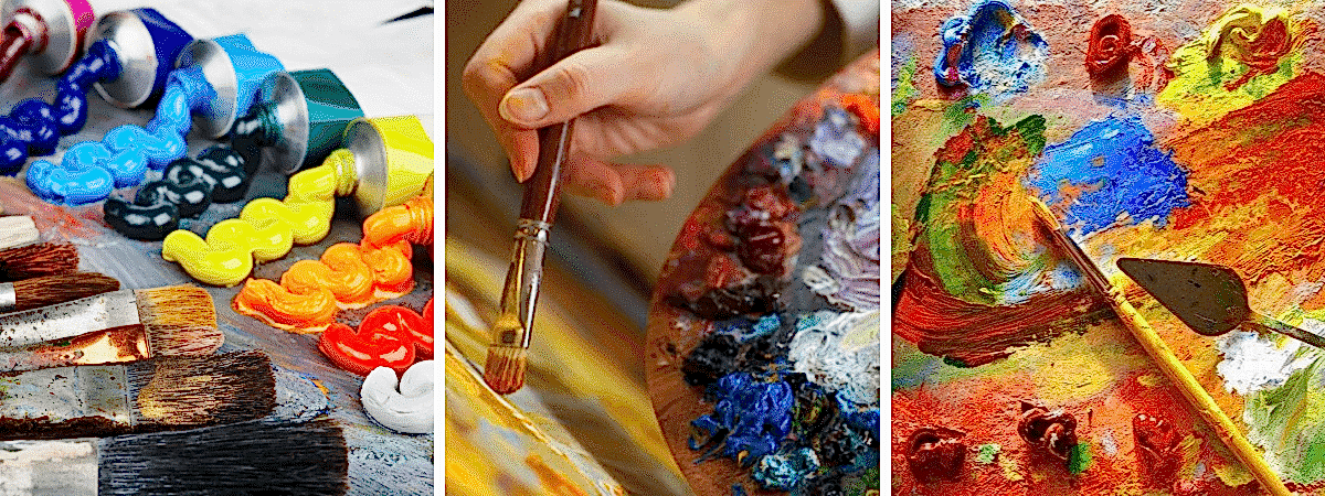 Мастер-класс для детей по живописи