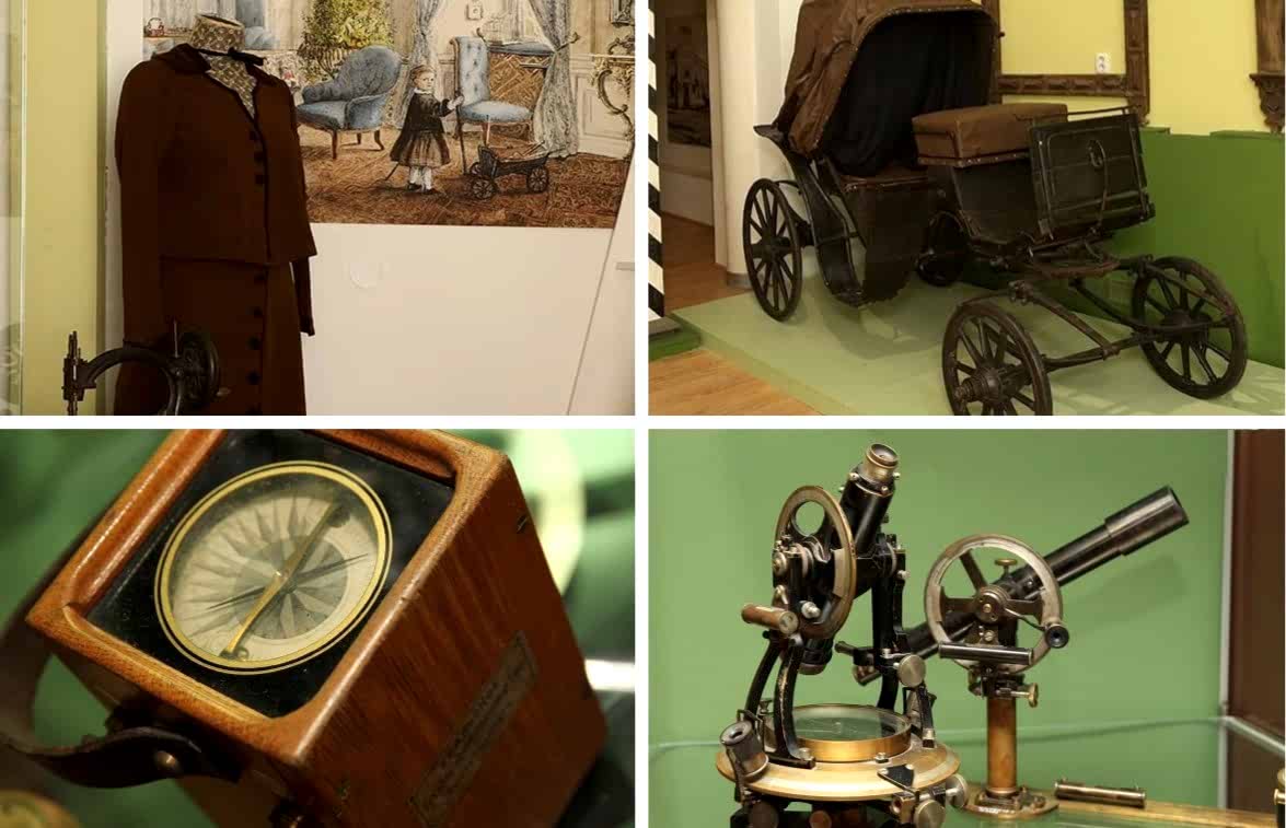 Экспонаты археологического музея