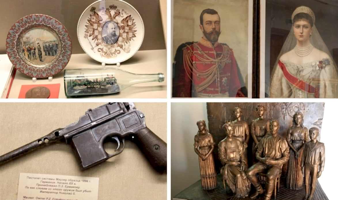 Экспонаты археологического музея