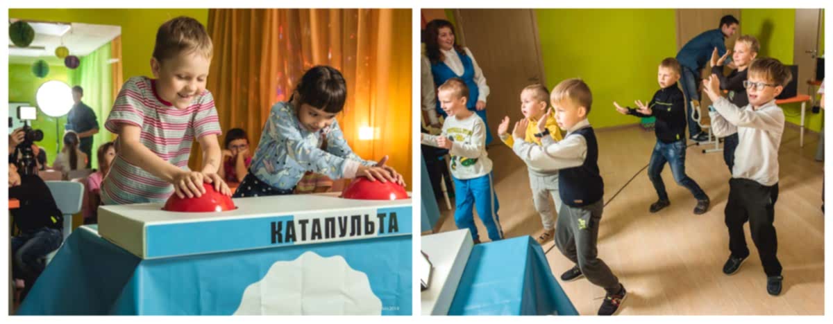 Игра Катапульта и танцы с проекциями