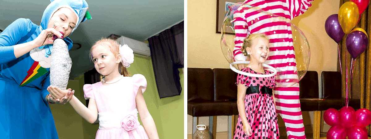 Аниматор уделит время каждому ребенку