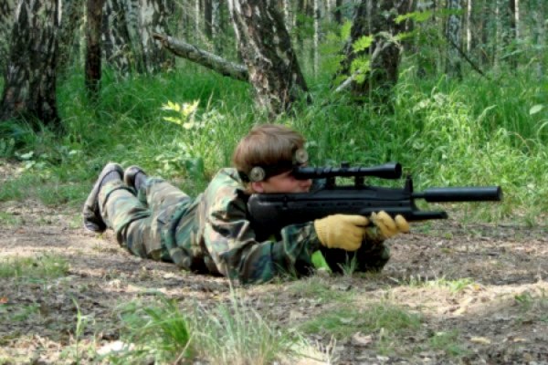 Лазерный бой