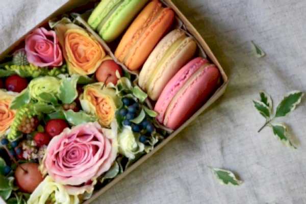 Коробочка с макарунами