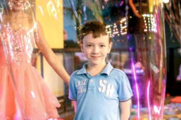 Шоу мыльных пузырей