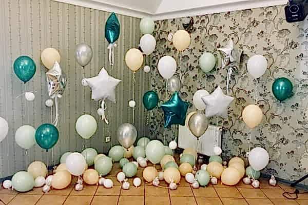Оформление воздушными шарами